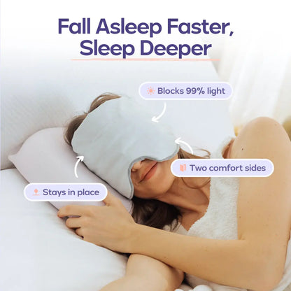 Mellow Lights Out Weighted Eye Mask 360° Wraparound