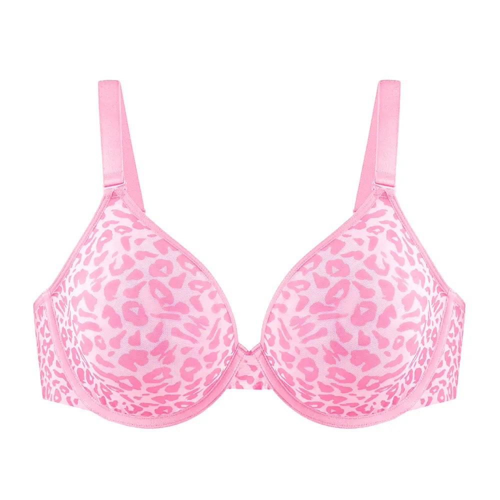 Seraphina Air Light Plus Size Mesh Underwire Bra
