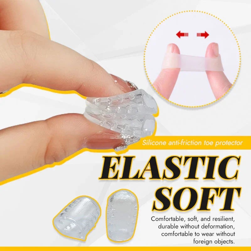 🔥Silicone anti-friction toe protector