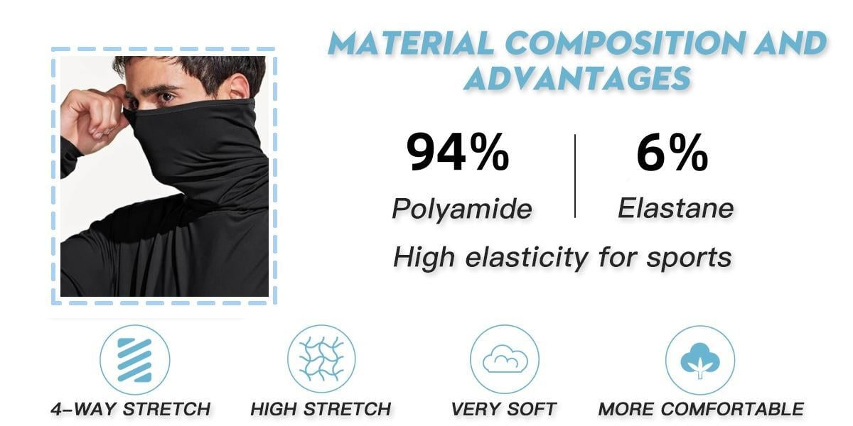 Men's Hoodie 6-Pack – 49% OFF | Slim Fit, UPF Sun Protection, Breathable