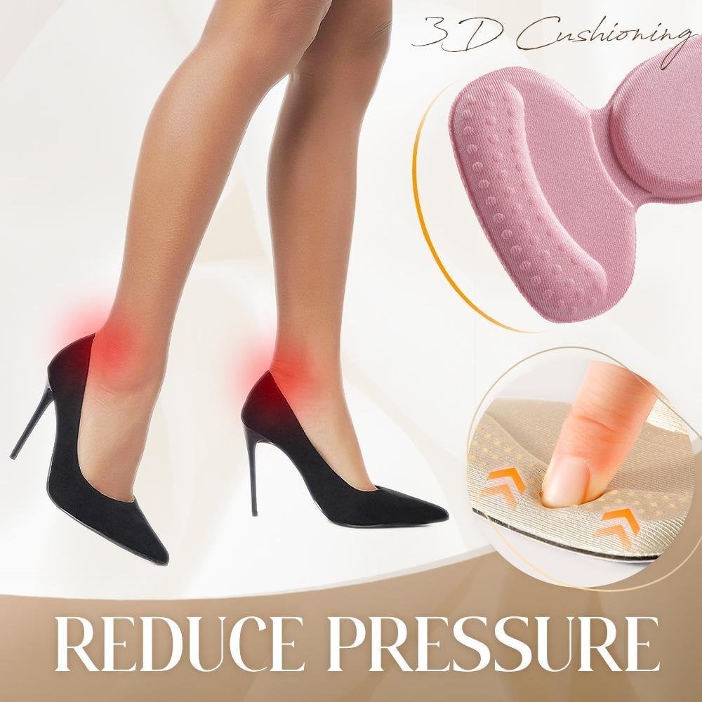 🔥3 PCS Anti-slip Heel Liners Soft Cushion Heel Protector Pads for Women Men Shoes