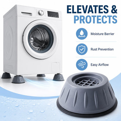 Anti-Vibration & Noise Reduction Washing Machine Foot Pads