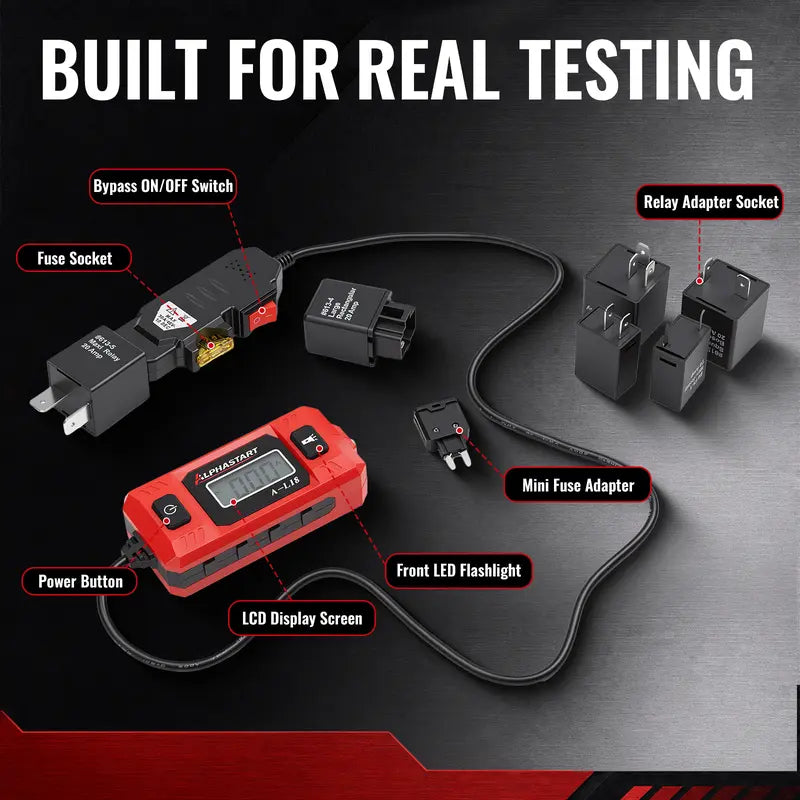 A-L18 Current Tester-Load current detection,relay current detection