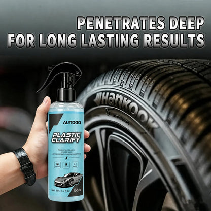 ✨🚗High‑Performance Car Plastic & Rubber Trim Restorer Spray