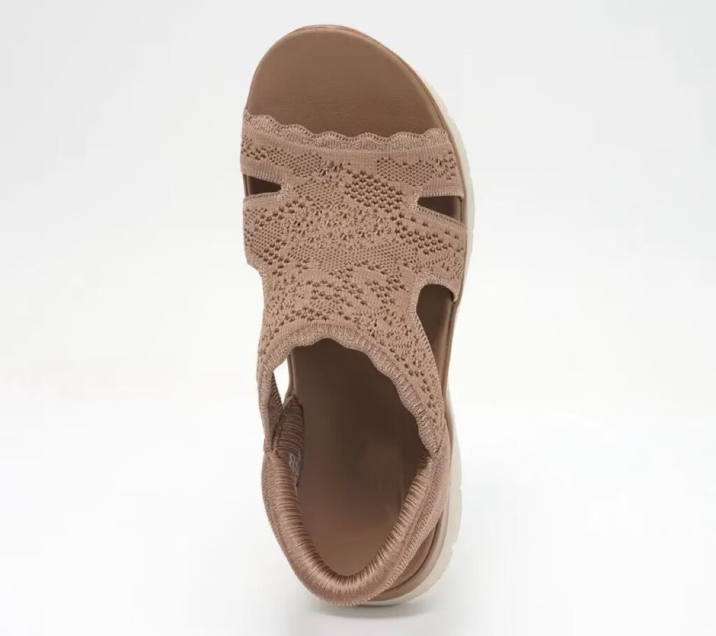 Slip-ins Summits Crochet Knit Sandals