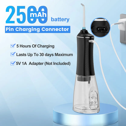 💦 50% OFF Cordless Water Flosser – Portable High-Pressure Oral Irrigator for Deep Cleaning