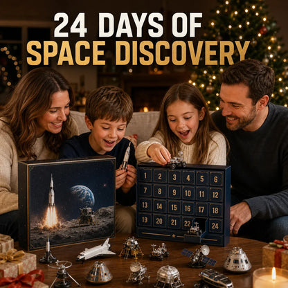 2026 Space Exploration Legends Advent Calendar – 24 Days of Space Missions, 24 Collectible Surprises - 2D flat solid acrylic model