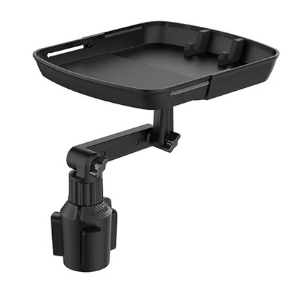 🎉 360° Rotating Car Food Tray & Phone Holder