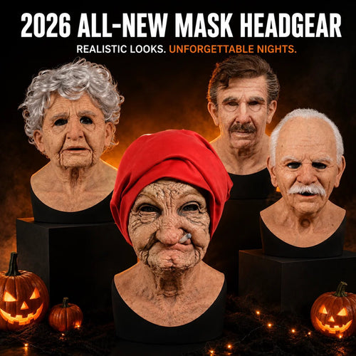 🔥👻2026 All New Style Mask Headgear
