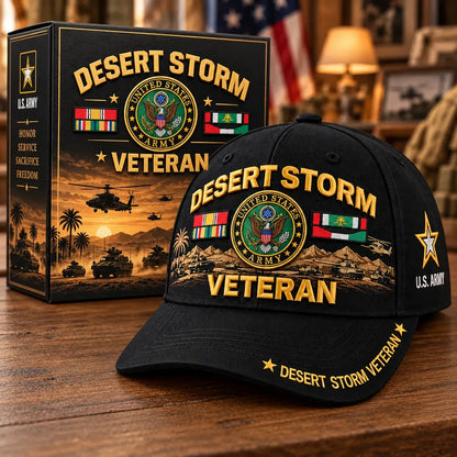 🎖️ Desert Storm Veteran Cap – Your Service. Your Pride. (1991–2026 - 35TH ANNIVERSARY)