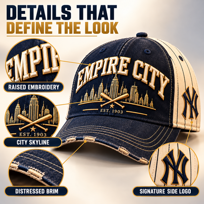 🧢 Vintage Empire City New York Baseball Cap