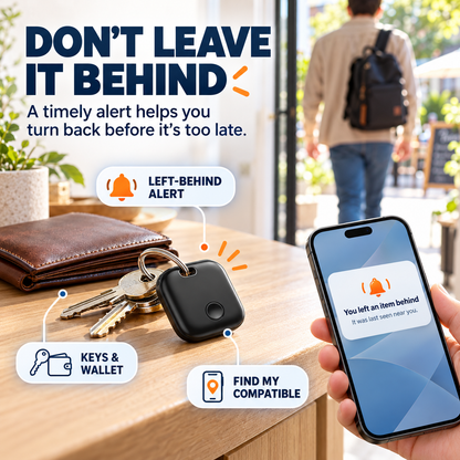 🔎 Find My-Compatible iTag Tracker – Smart Anti-Loss Tag for Keys, Wallets, Bags & Luggage