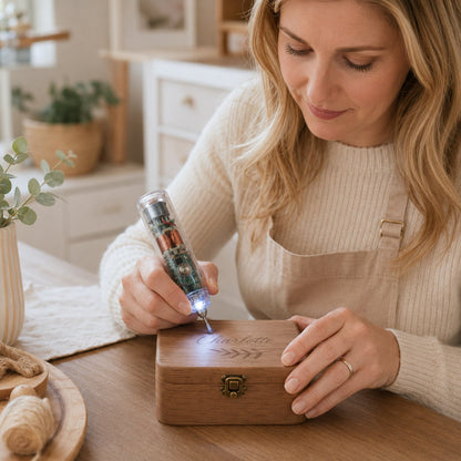 ⚡ Bosch  Mini Cordless Engraving Pen with LED Light🔧