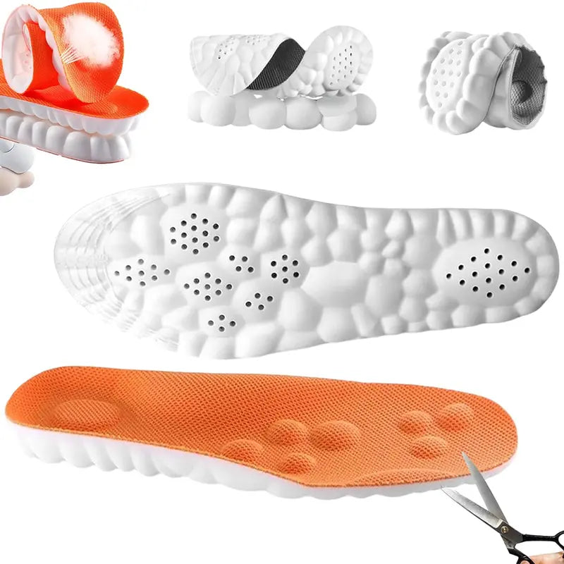 4D Shoe Cloud Insoles for Men Women