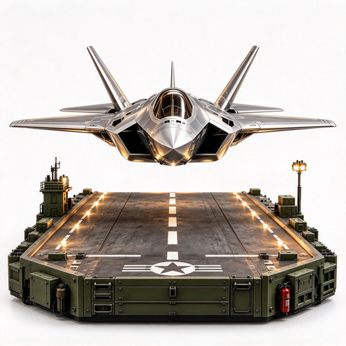 ✨50% OFF TODAY ✨ Magnetic Levitation Fighter Jet Model | 4 Iconic Aircraft to Choose From 🎯