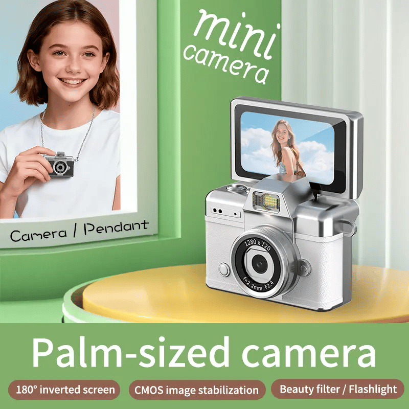 📸 Mini Keychain Camera – Tiny HD Digital Camera for Everyday Memories