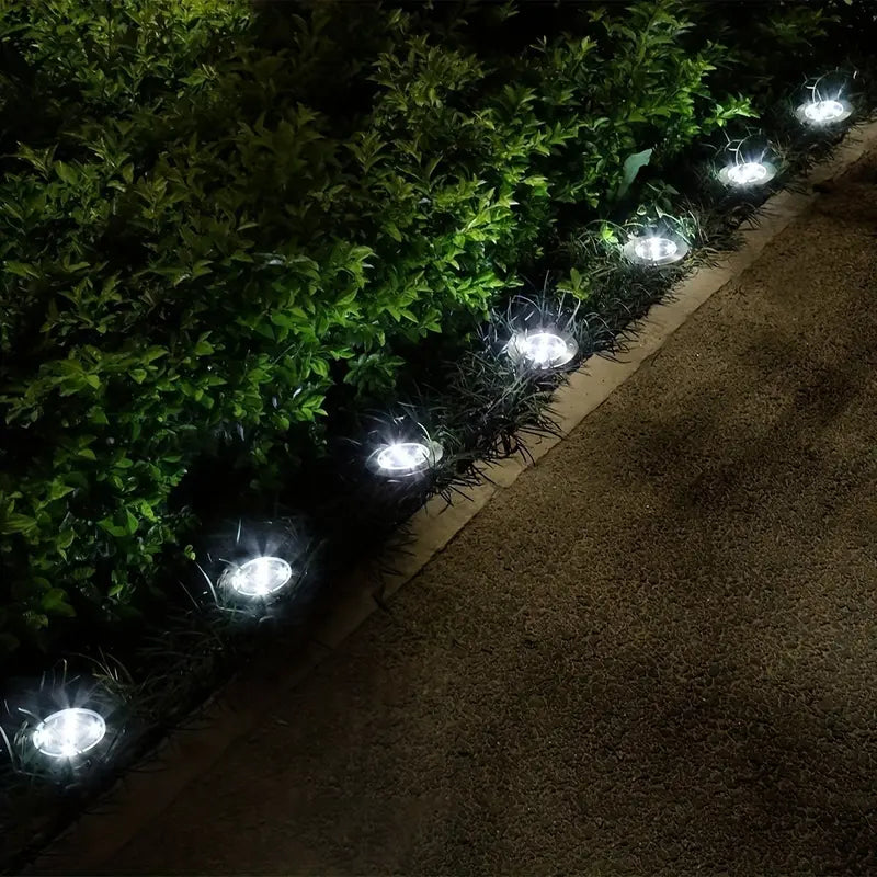Solar Ground Lights for Outside Waterproof