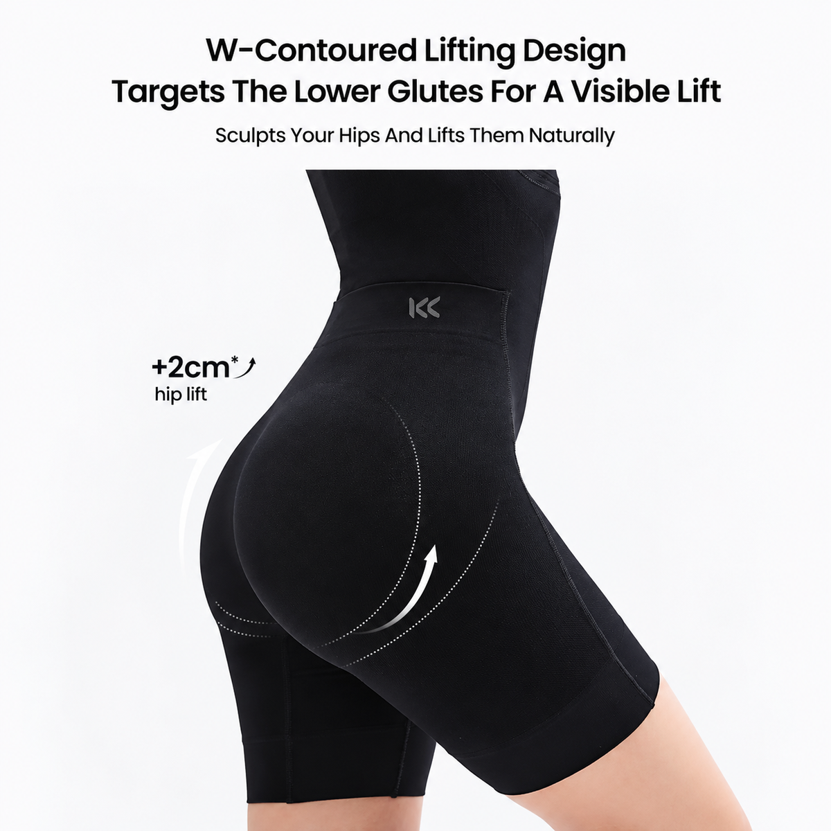 🔥 Tummy Control Butt-Lifting Faja Bodysuit – Full-Body Shaper with Back Support & Cotton Gusset