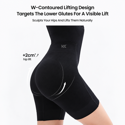 🔥 Tummy Control Butt-Lifting Faja Bodysuit – Full-Body Shaper with Back Support & Cotton Gusset