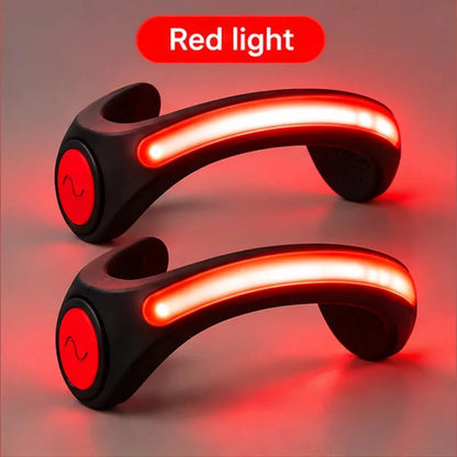 👟 LED Heel Lights for Shoes | Clip-On Running & Walking Visibility Lights, 5 Colors