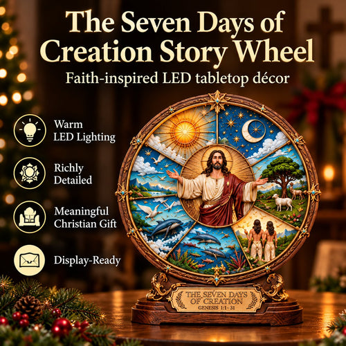 ✝️And God Created™ – The Seven Days of Creation 3D Biblical Art