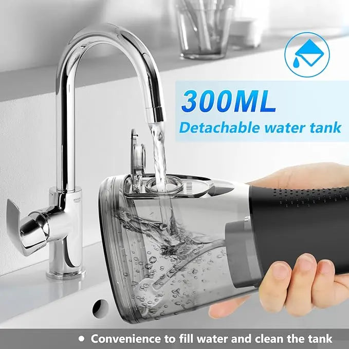 💦 50% OFF Cordless Water Flosser – Portable High-Pressure Oral Irrigator for Deep Cleaning