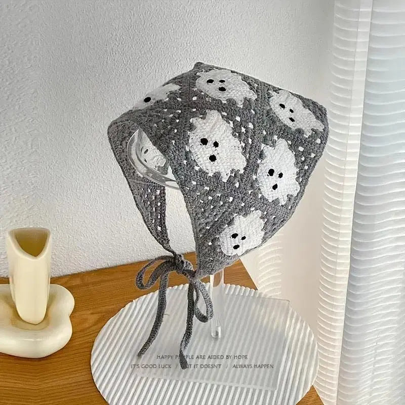 Women's Polyester Halloween Triangle Bandana Hair Accessory