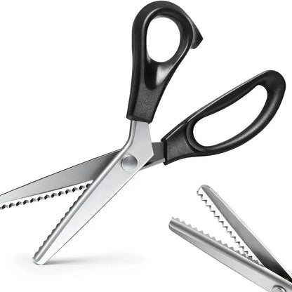 Stainless Steel Zig Zag Pinking Shears with Serrated Teeth