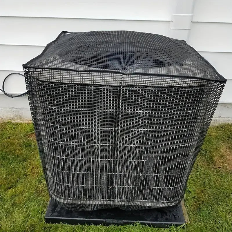 Heavy-Duty Full Mesh Outdoor Air Conditioner Cover – All-Season AC Protector