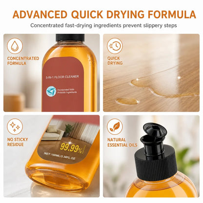 📍📢50% OFF !! ⏰ Floor Cleaner Liquid for Tile Floor Care & Stain Removal