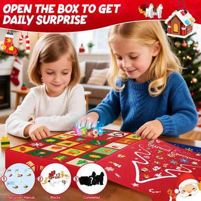 ⏳ FREE SHIPPING🎄24-Day Christmas Surprise Countdown Calendar🎁✨