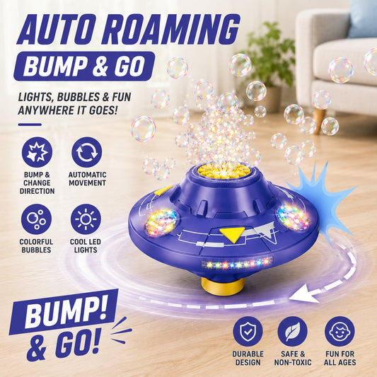 UFO Moving Bubble Machine