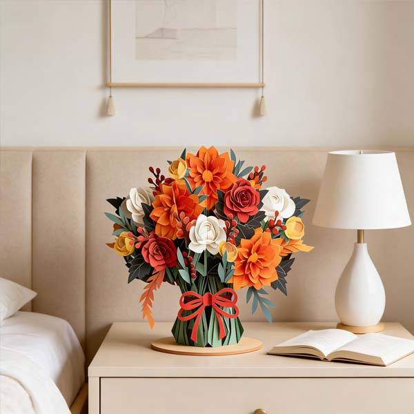 🌼💌 Forever-Blooming 3D Flower Pop-Up Card🎁