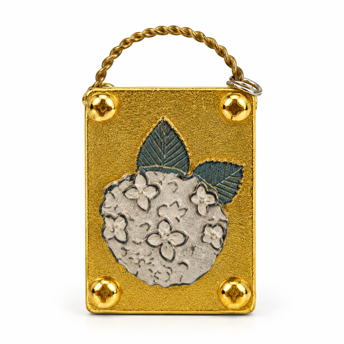 🌸 Mini Brass Flower Press – Pocket-Sized Botanical Keepsakes
