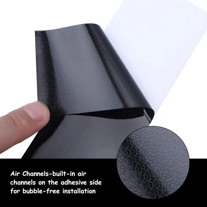 Gloss Black Car Detailing Wrap Tape (4 in x 33 ft)