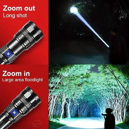 🔦2-in-1 Strong Flashlight (Power Bank)