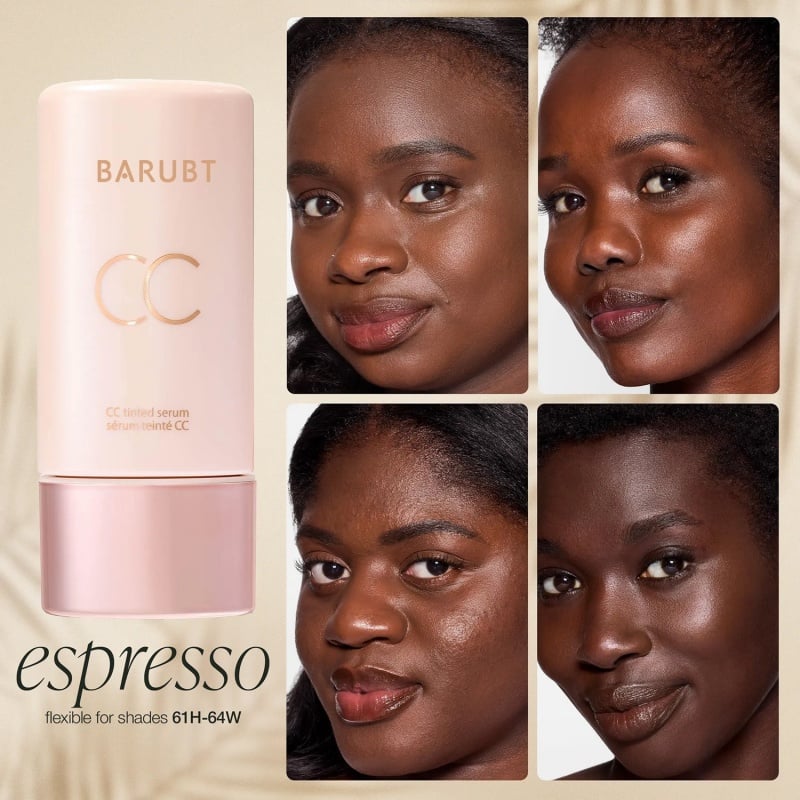 Summer skin essentials — — - CC color-correcting tinted serum + creaseless SPF 30 mineral setting powder
