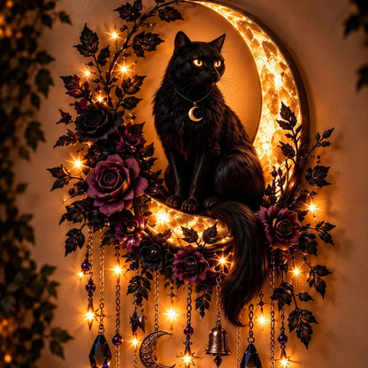 🌙 Enchanted Moon Animal Wall Light – 4 Celestial Styles