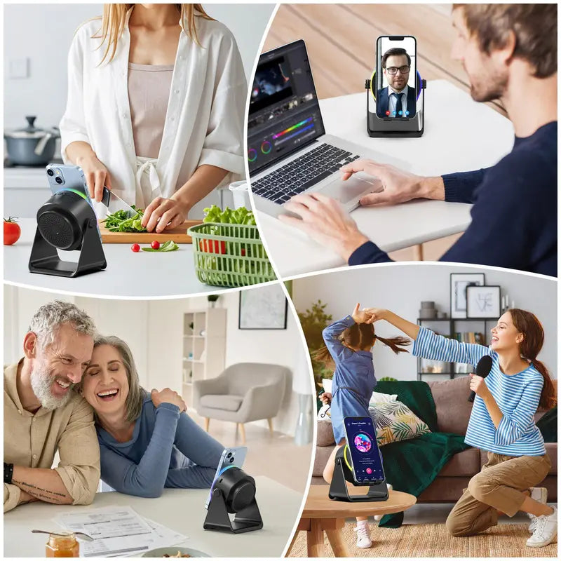 5-in-1 Wireless Induction Bluetooth Speaker