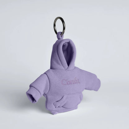 Comfrt | Hoodie Keychain | Miniature Stress Ball Hoodie Clip-On Keychain Charm