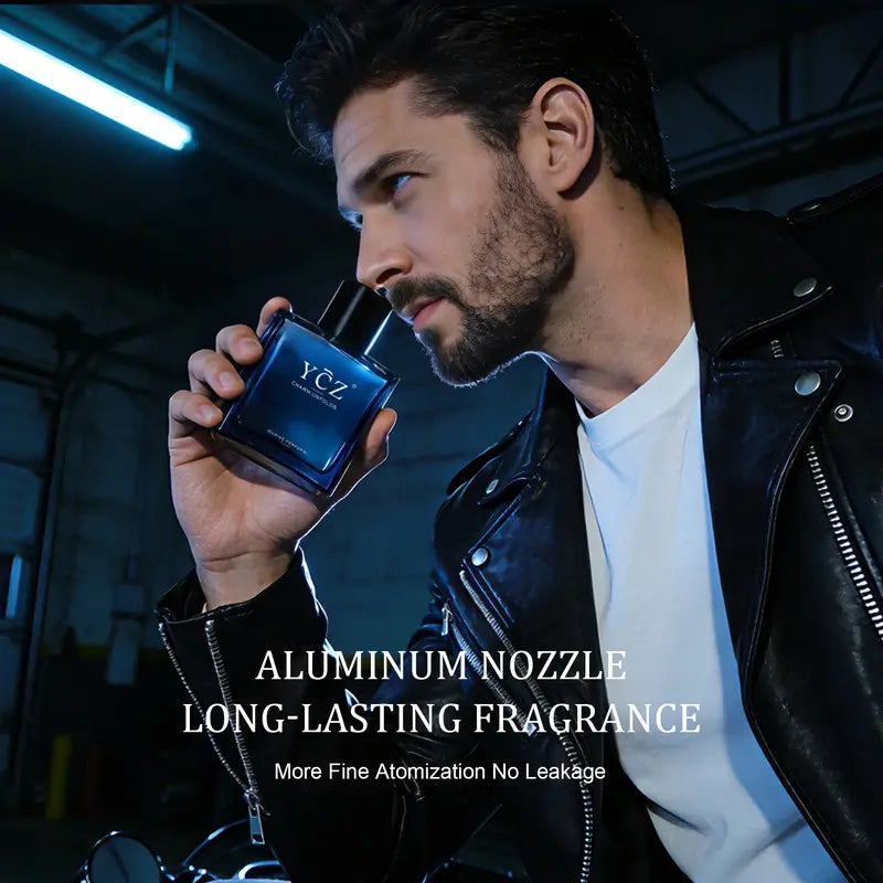 Midnight Marine Eau de Parfum Men's Fragrance - Aromatic Marine Scent, Magnetic, Sensual, Long-Lasting