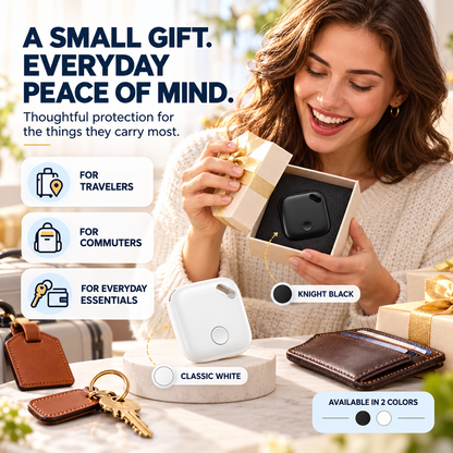 🔎 Find My-Compatible iTag Tracker – Smart Anti-Loss Tag for Keys, Wallets, Bags & Luggage