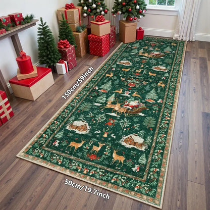 Christmas runner rug