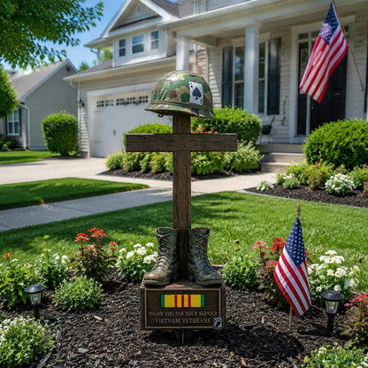 🔥LAST DAY 50% OFF - 🎖️Vietnam Veteran Tribute Garden Stake