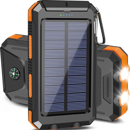⚡ SPECIAL OFFER | 30000mAh Solar Power Bank – High-Capacity Portable Charger for Outdoor Use
