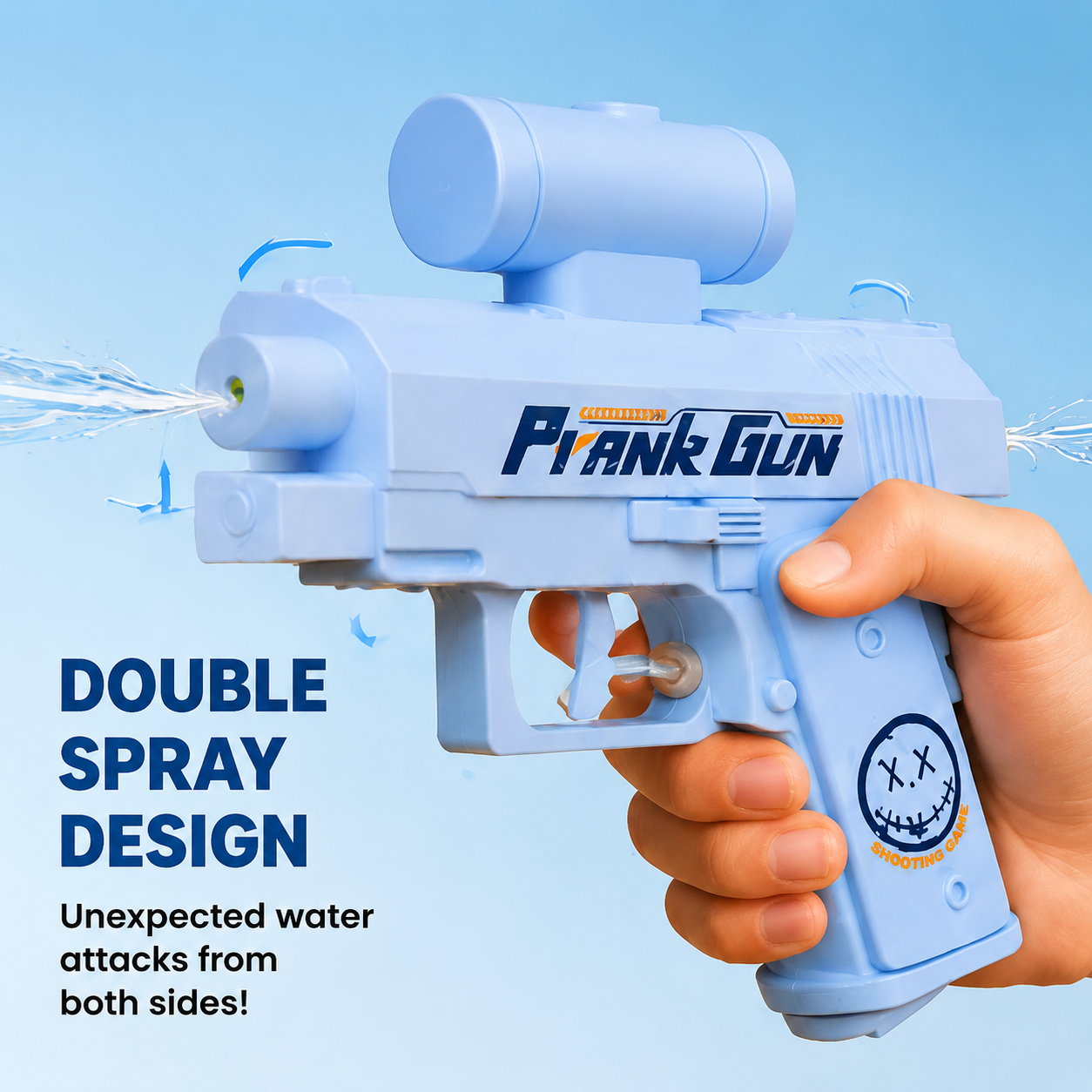 💦 50% OFF Double-Sided Prank Water Blaster 😂