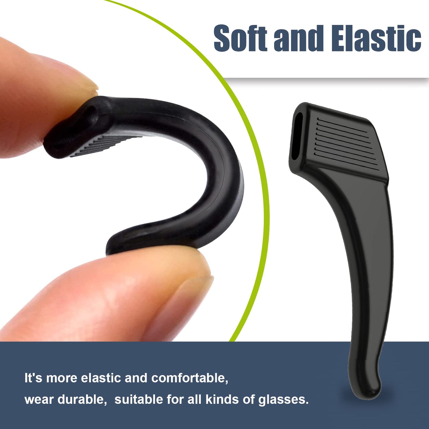 🔥Buy More Save More🔥14 Pairs Anti-Slip Eyeglass Ear Grips Hook