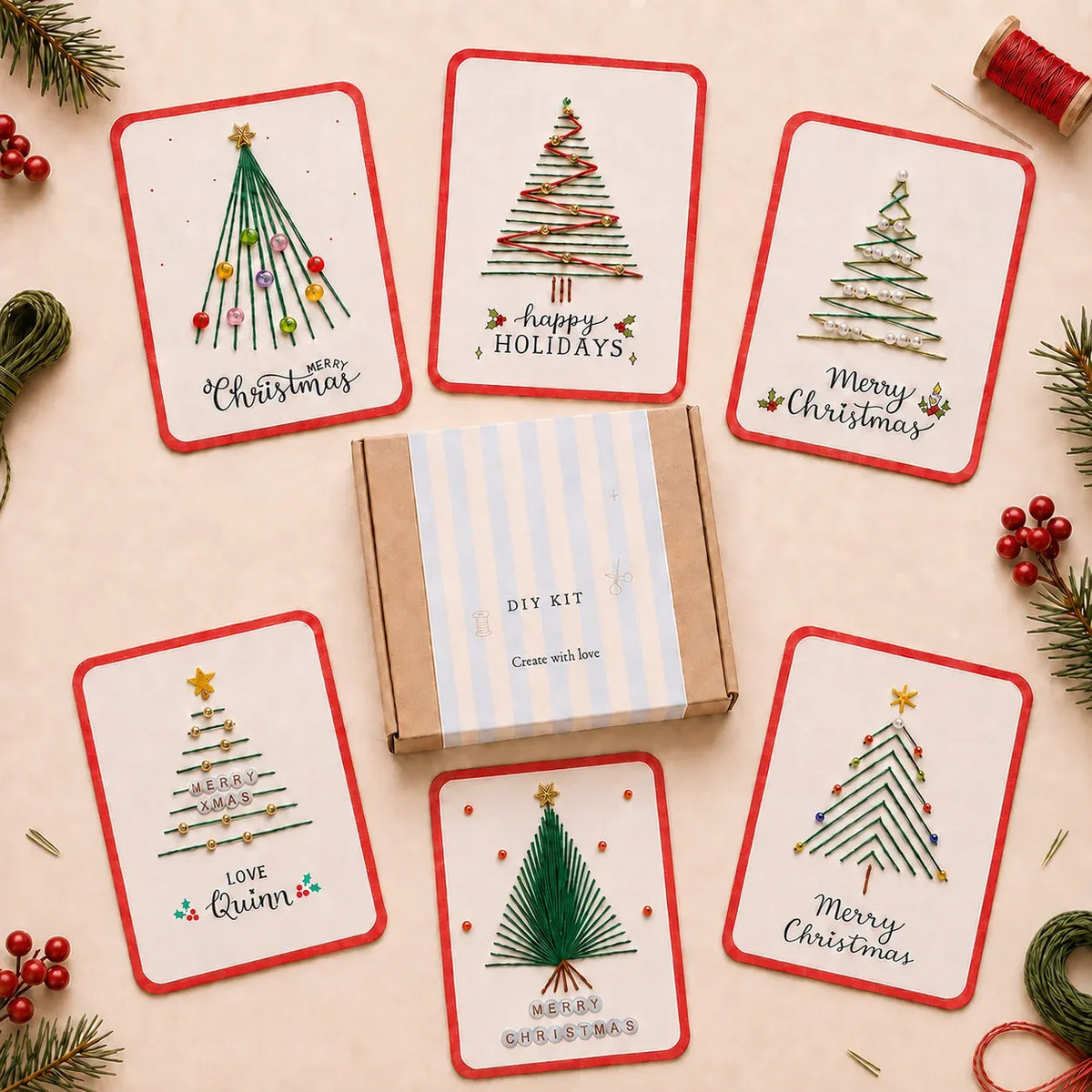 🔥LAST DAY 50% OFF - 🎄Merry & Bright Christmas DIY Kit