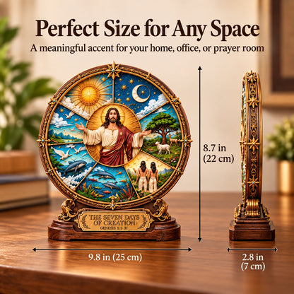 ✝️And God Created™ – The Seven Days of Creation 3D Biblical Art
