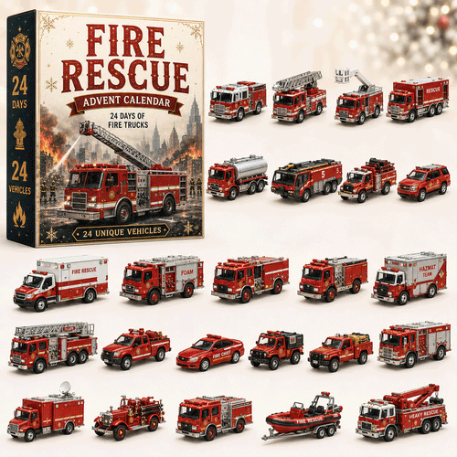 🎅Christmas Early Bird Sale🚒Fire Rescue 24-Day Advent Calendar